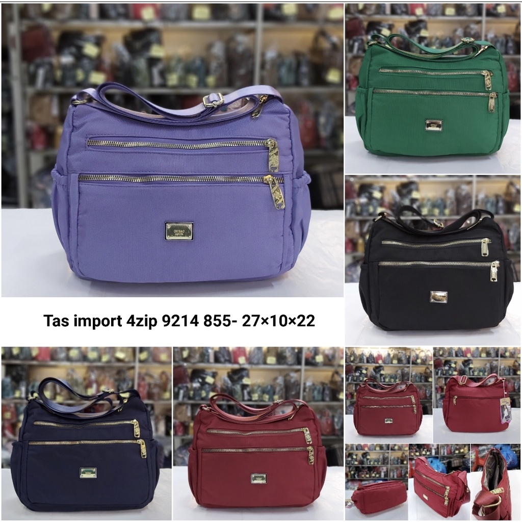 Tas import selempang parasut berkualitas