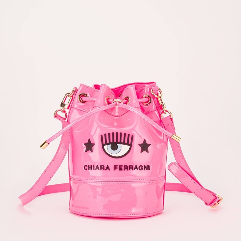 Chiara Ferragni Eyelike Bucket Bag