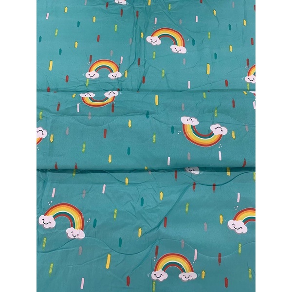 SELMA SET SEPRAI + BED COVER ANAK MICROFIBER 120X200 – ALICE