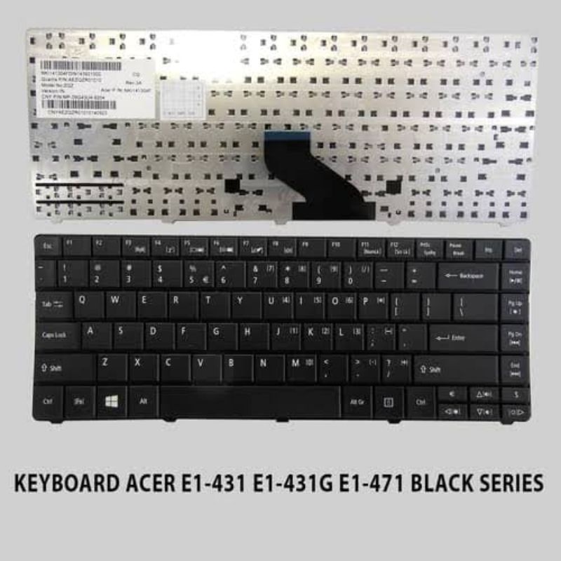 Keyboard Laptop Acer Aspire E1, E1-421, E1-421G, E1-431, E1-431G, E1-471, E1-471G Series