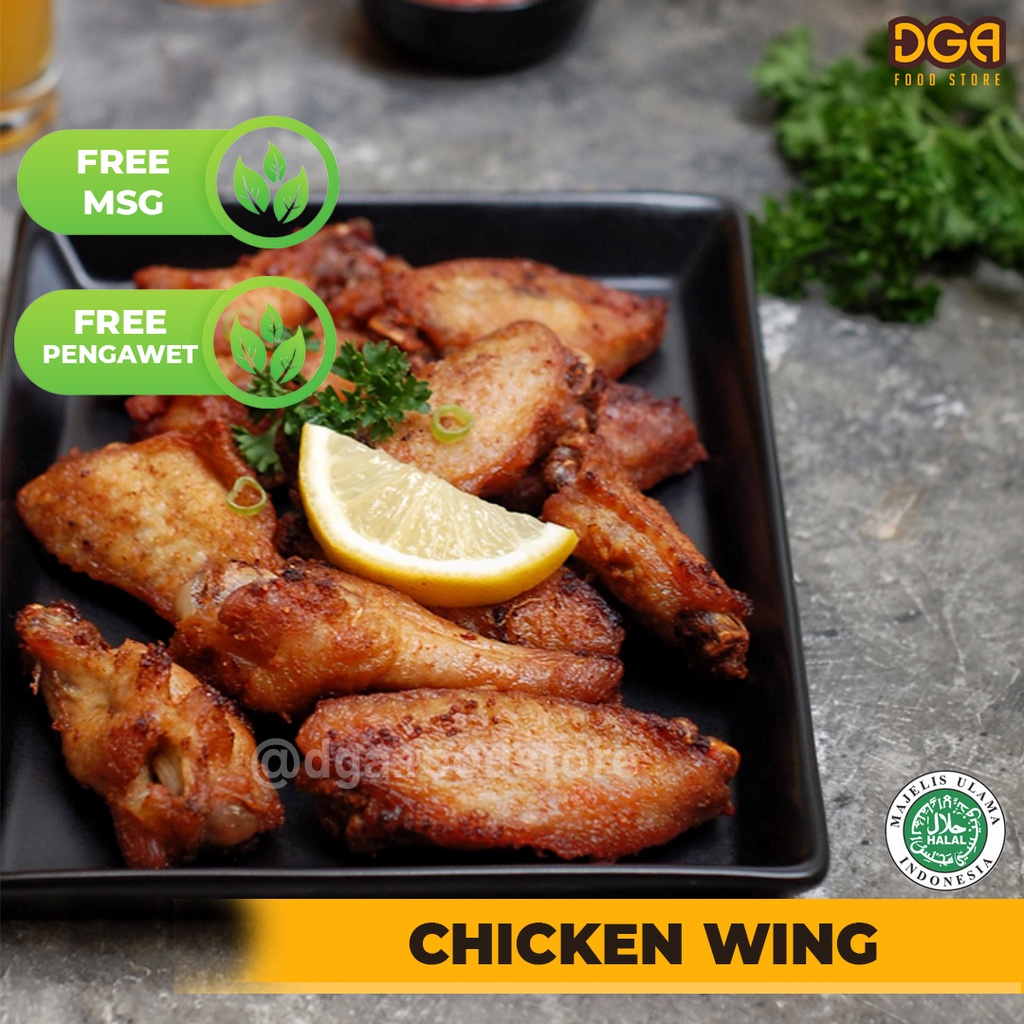 

SPICY CHICKEN WING (Halal, Tanpa Pengawet)