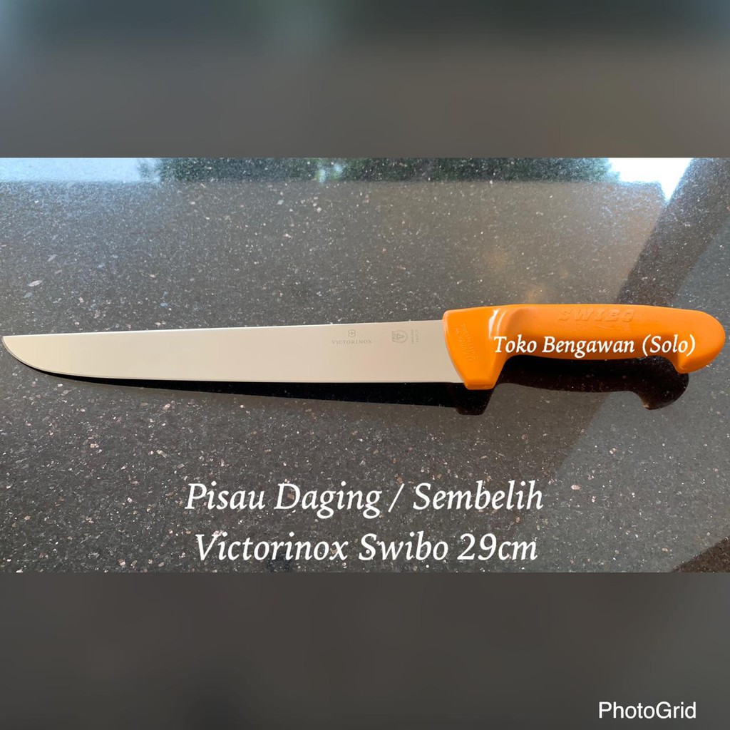Pisau Daging / Sembelih VICTORINOX Swibo 29cm [5.8431.29] SWIBO Butcher Knife 5.8431.29