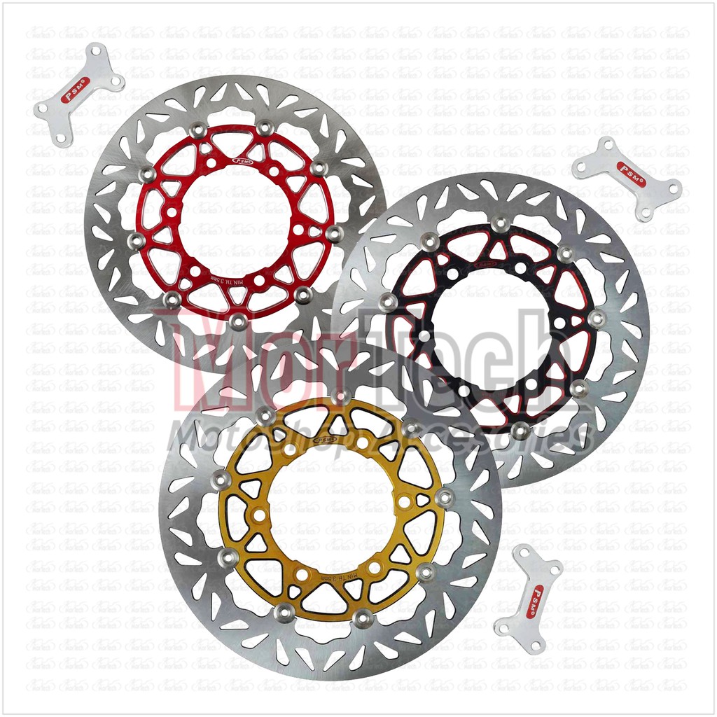 PSM Piringan Rem Cakram Lebar Disc Brake Floating Titanium PSM 0172A CB150R Mega Pro 32cm