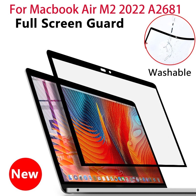 2021 stiker pelindung layar macbook air 13 m2 2022 pro 14 16 inch a2681 m1 pro a2442 a2485