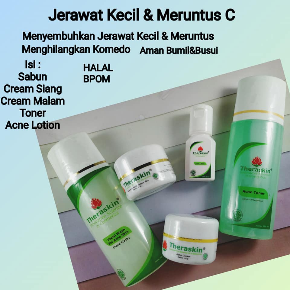ACNE GLOW/ACNE SERIES / JERAWAT AMPUH / THERASKIN ACNE / THERASKIN ACNE GLOW / THERASKIN BPOM