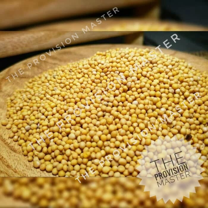 

Spesial Promo - Yellow Mustard Seed 1 Kg - Biji Mustard / Sesawi