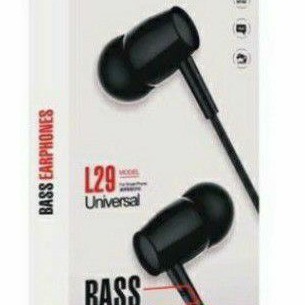 Headset  JBL  L-29 colokan 3.5  universal extra bass import