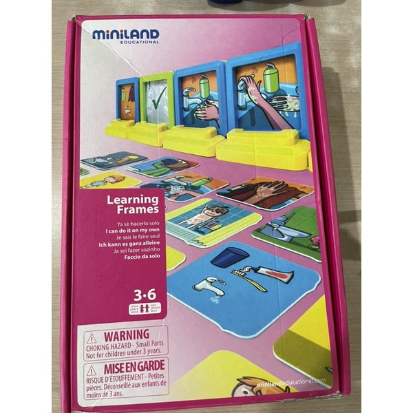 preloved mainan edukasi miniland