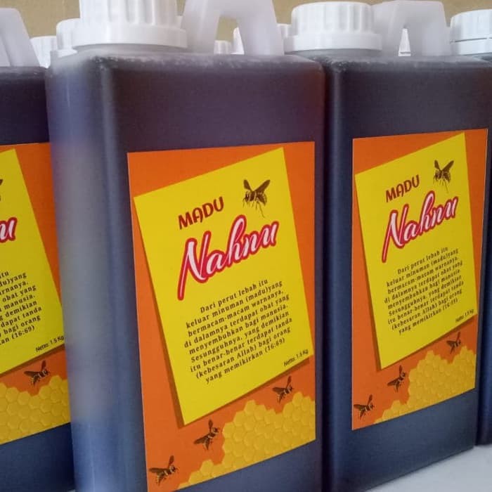 

Madu Nahnu Madu Murni 1,5 kg madu lebah ternak