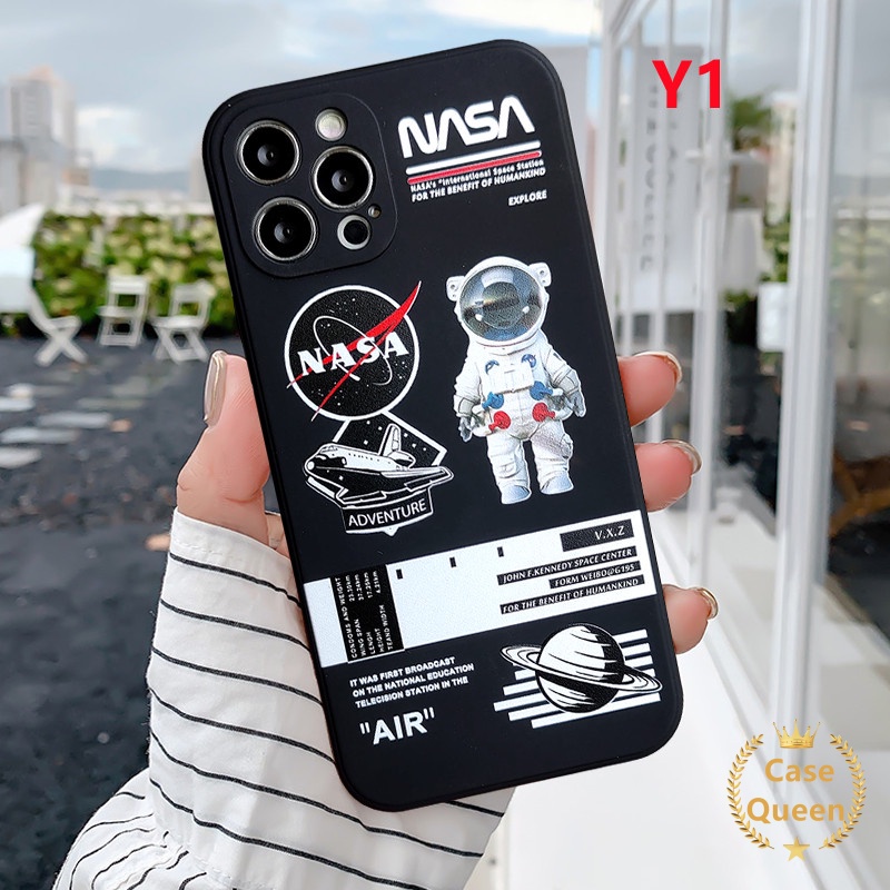 Soft Case TPU Motif NASA Astronot Infinix Smart 5 6 Note 8 Infinix Hot 10S 9 10 10T 11 11s Play