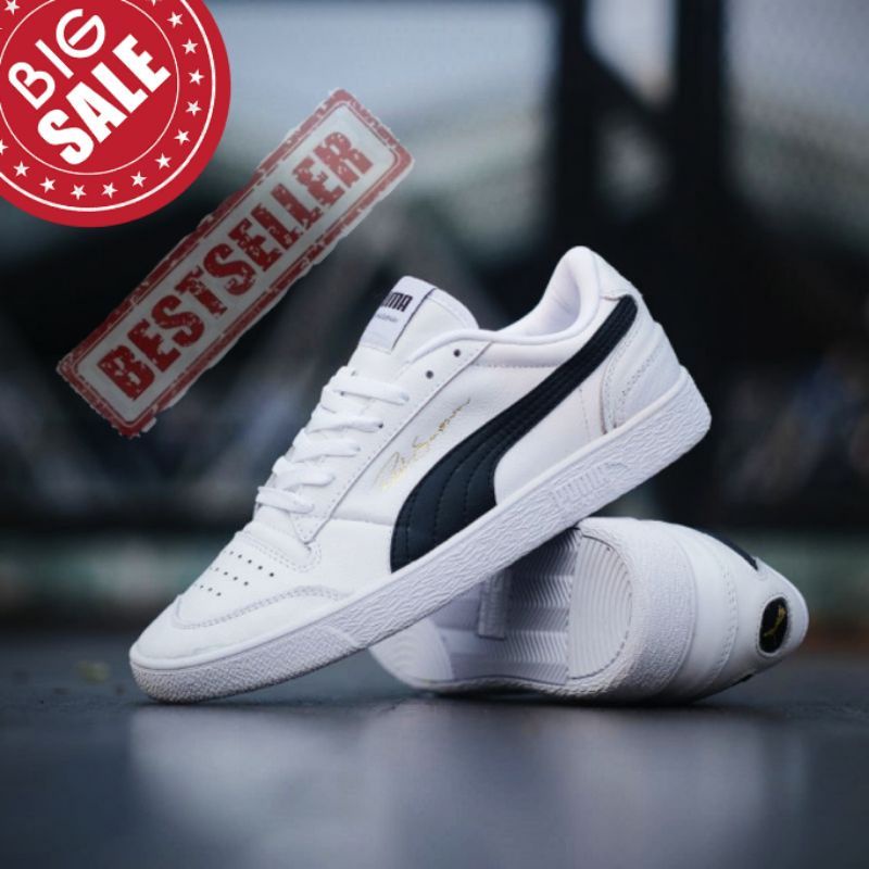 Sepatu Ralph Sampson White Black Original OEM Sneakers Pria