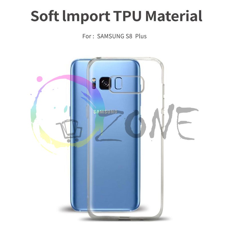 SOFTCASE TRANSPARAN SAMSUNG S8+ S8 PLUS PREMIUM CLEAR SOFT CASE