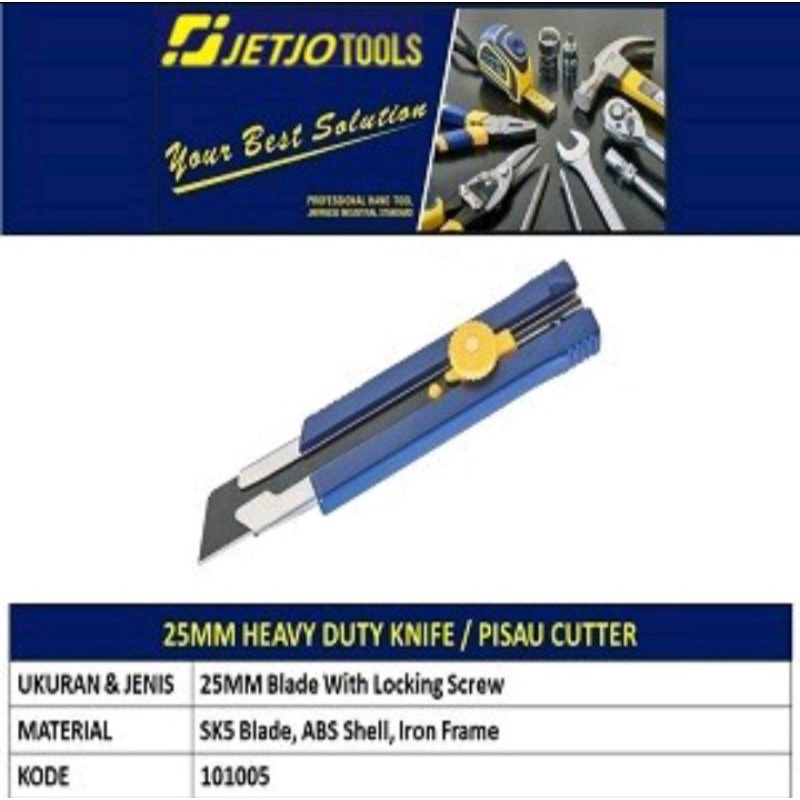 

Cutter 25mm Heavy duty Knife LAKONI PRO 101005