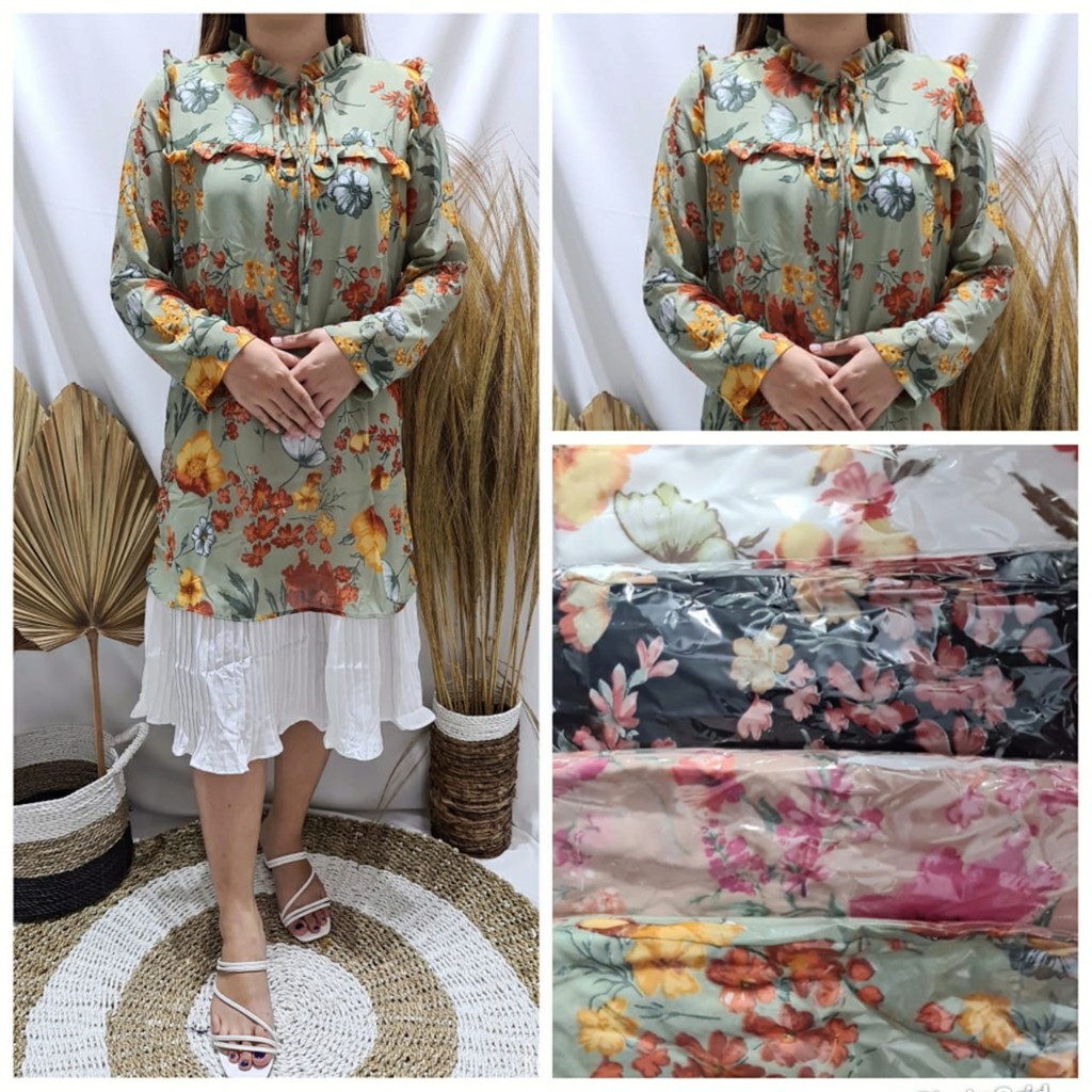 Long Tunik Tropical 1669