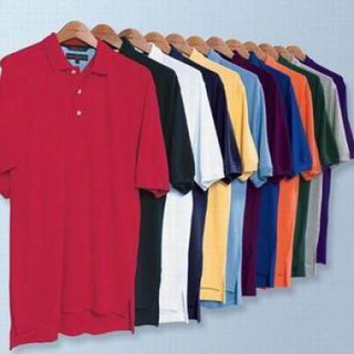 POLO SHIRT PRIA baju kaos kerah polos / kaos berkerah bahan katun lacos