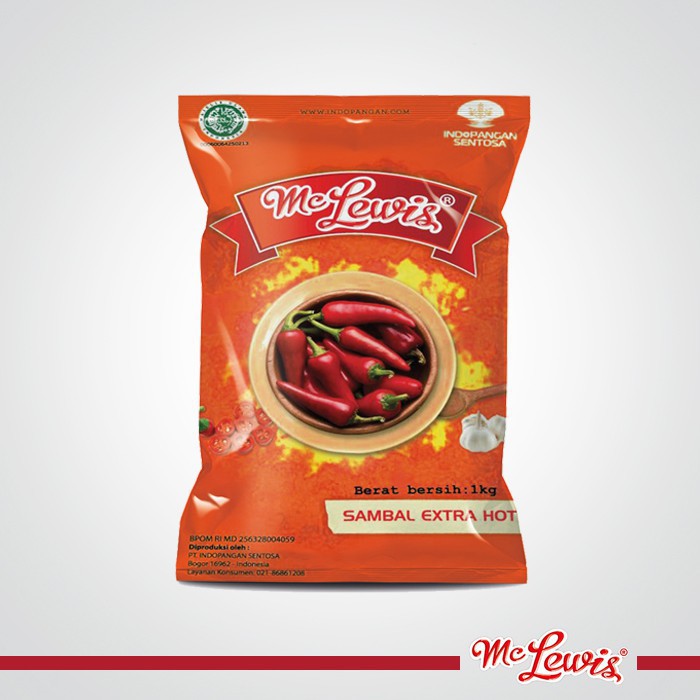 

MC LEWIS SAMBAL EXTRA HOT 1KG