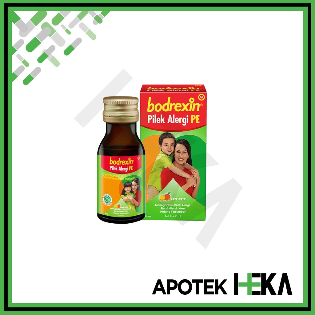 Bodrexin Pilek Alergi PE Syrup Botol 56 ml (SEMARANG)