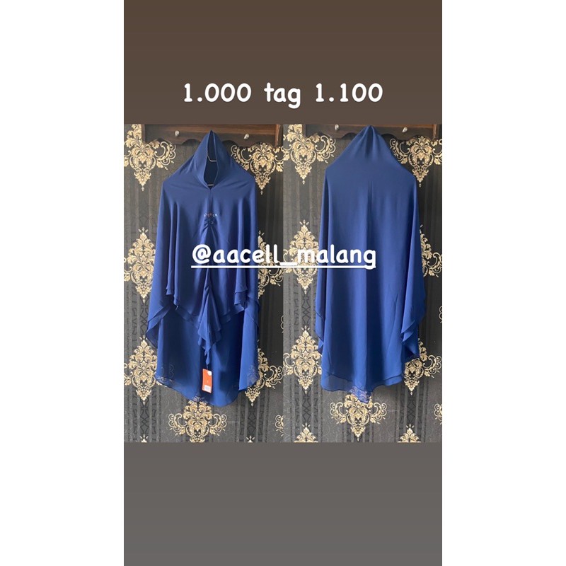 Khimar Sisesa khimar Navy Nwt