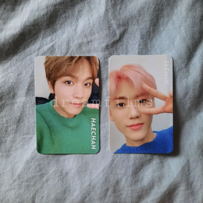 Jaemin Haechan Japan The Dream Individual PC photocard NCT DREAM