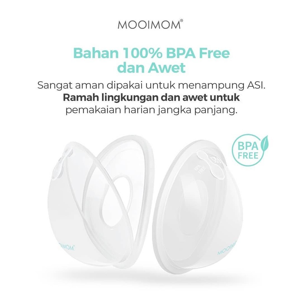 [PROMO] Mooimom New Breastmilk Collection Shell Penampung ASI Alternatif