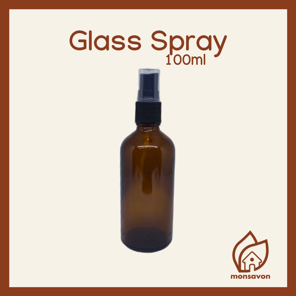 Botol Kaca Spray Amber Ml Shopee Indonesia