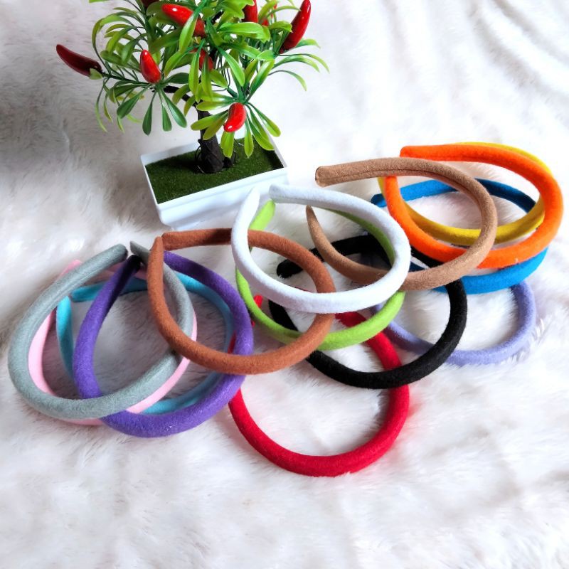 Bando Fashion Korea Bando Polos Warna Bando Basic Korean