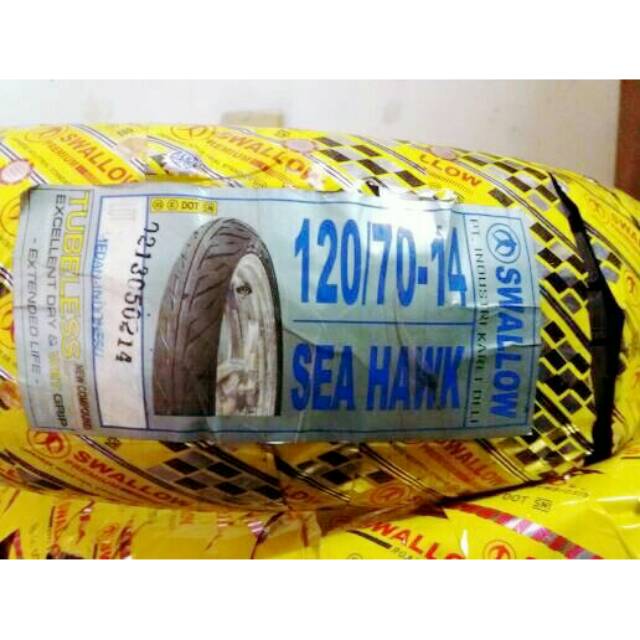 Ban luar 120 70 14 Seahawks Swallow tubeless