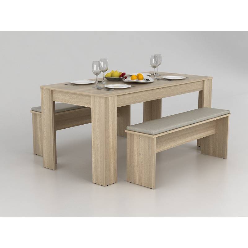 JYSK Set  Meja  Makan  Murah Dining Set  Hemingsson 