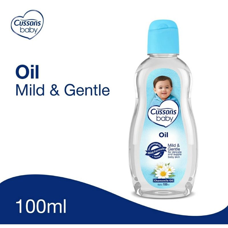 CUSSONS BABY OIL MILD &amp; GENTLE CHAMOMILE OIL 50+50 ML