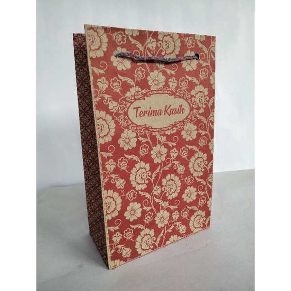 

PAPERBAG PAPER BAG HATARI MOTIF BATIK TERIMA KASIH 14x25