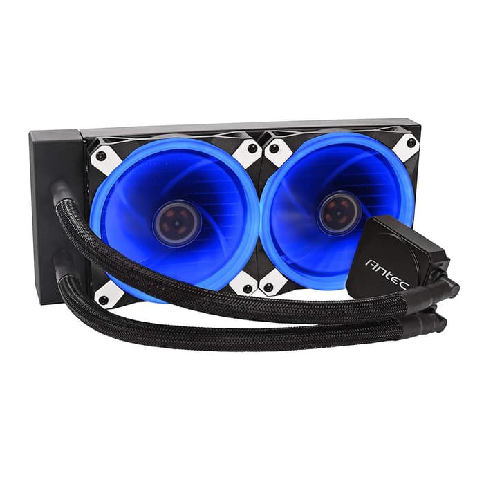 "Antec Kuhler H2O K240 240mm Radiator - Dual LED Fan"