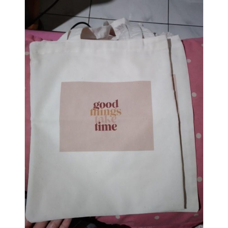 totebag blacu custom