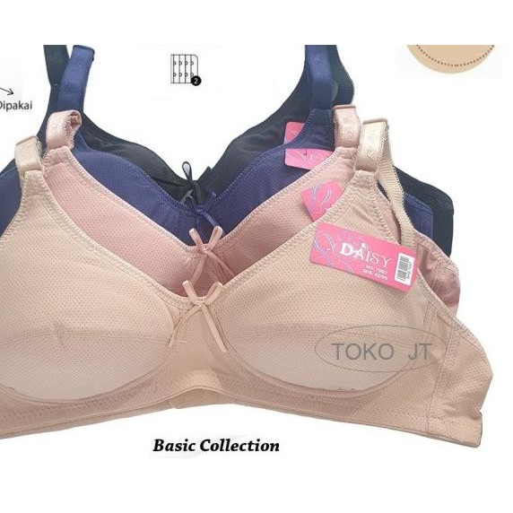 ✪ BH Bra tanpa kawat dan tanpa busa Cup besar Lembut - 40 ♟