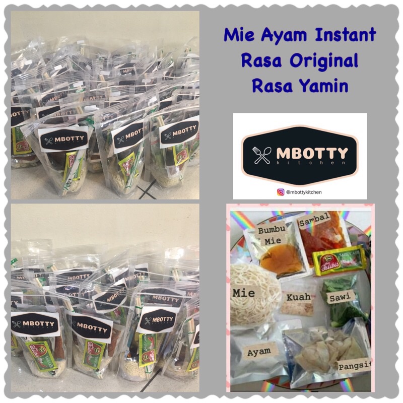 Mie Ayam instant