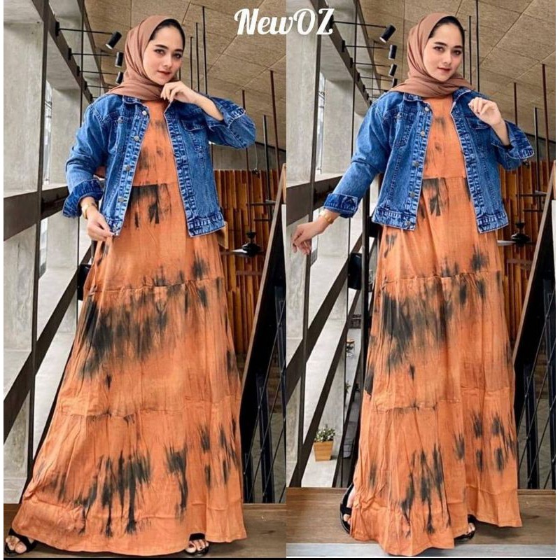 SET GAMIS TIE DAI JAKET NEW OZ ORI