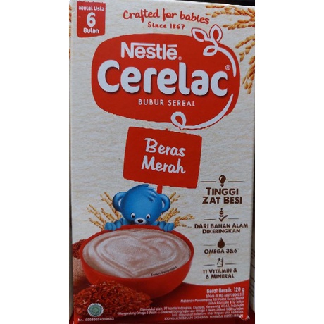 Nestle Cerelac bubur sereal 120gr