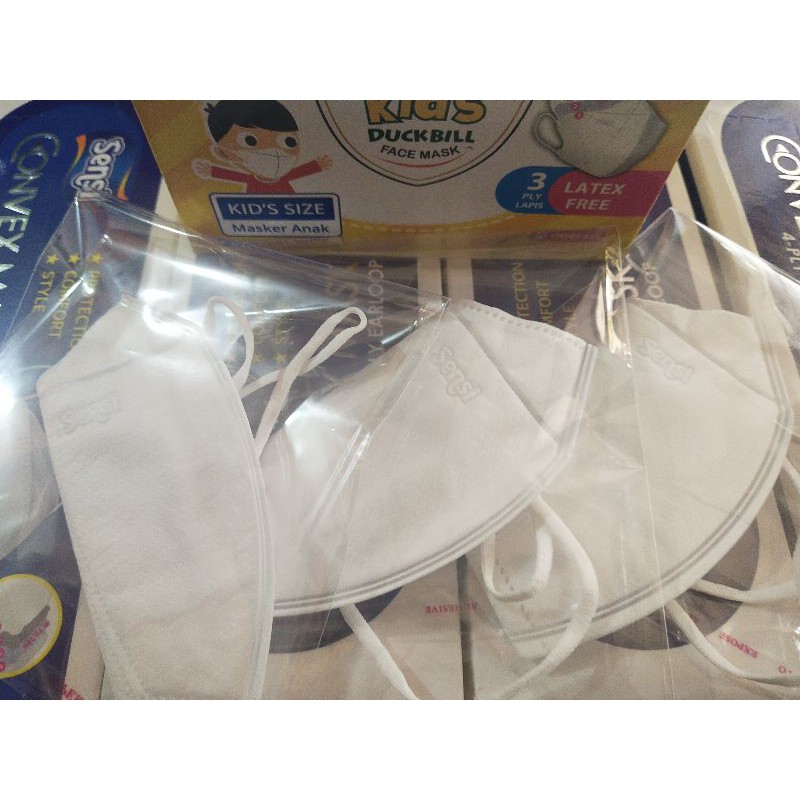 Sensi Kids Duckbill Face mask / Masker Duckbill Anak repack 5 pcs