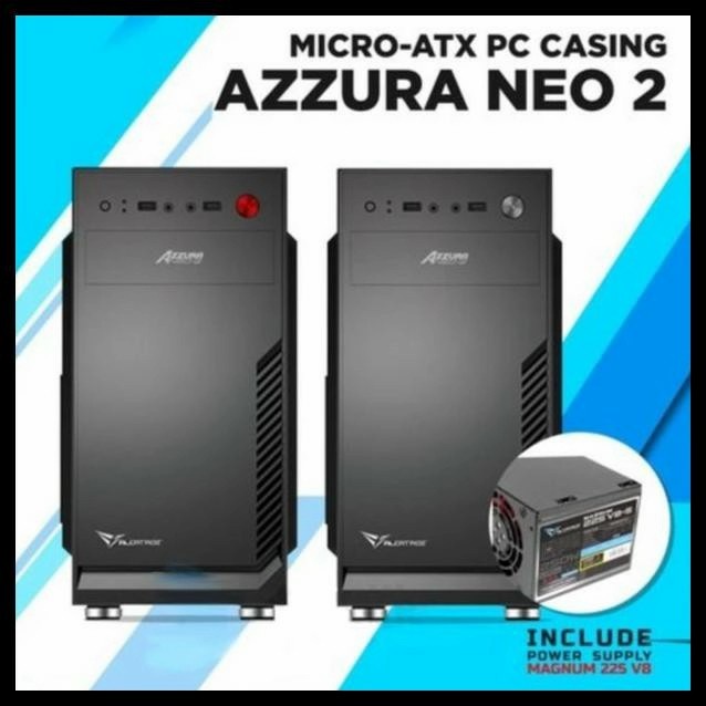 Casing PC Alcatroz Azzura Neo 1/2/3 Micro ATX with power supply