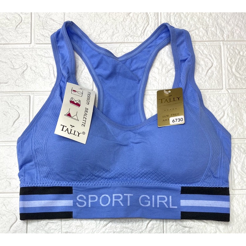 Bh sport | SportBra Tally 6730 Bahan rajut/spndex Freesize