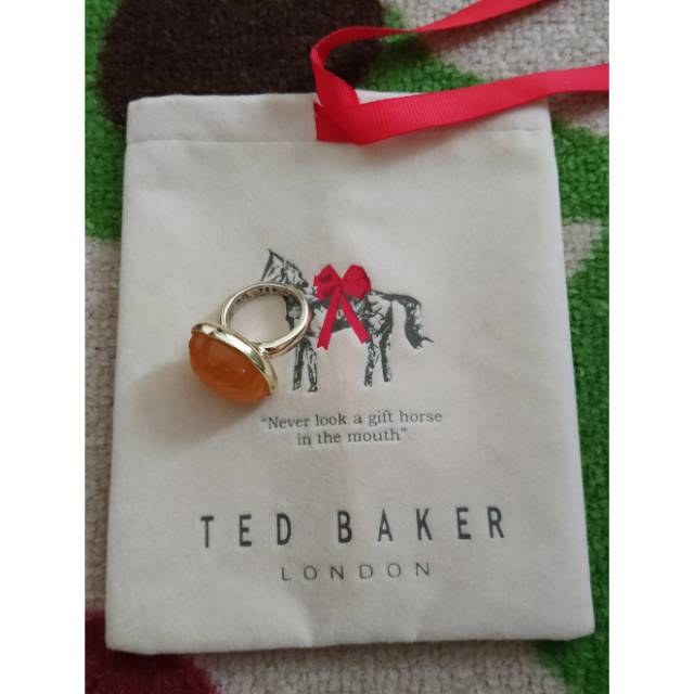 Ted Baker Lemon Ring - Cincin Fashion Ted Baker