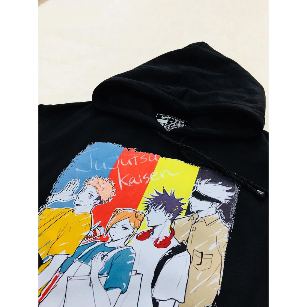 Hoodie Jujutsu Kaisen Art Anime Manga Character Premium Quality