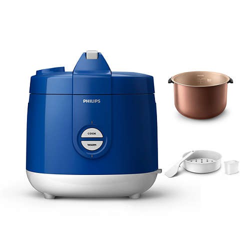 Philips HD3131 Rice Cooker Dengan Inner Pot Anti Lengket Kapasitas 2 Liter