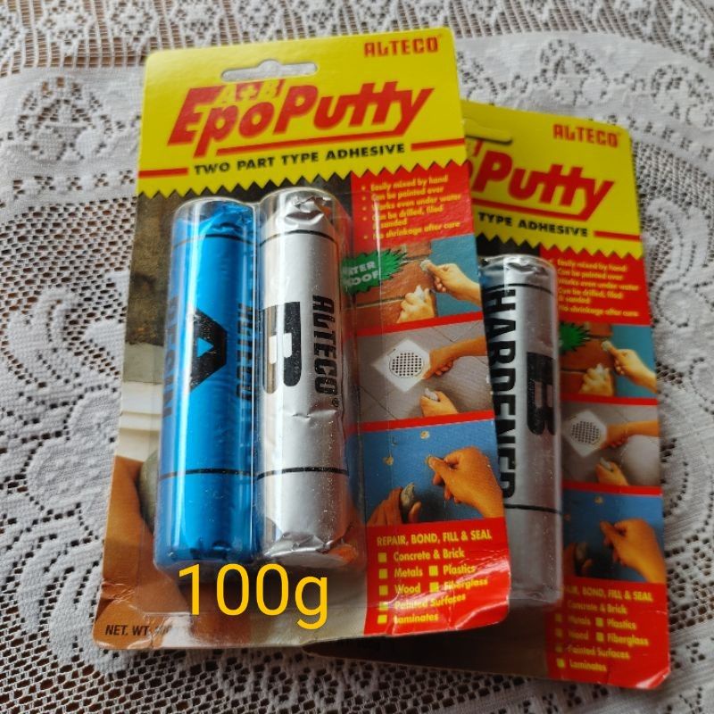 

Epo Putty 100g Original lem porting lem besi lem kapal lemkayu Tahan 120f