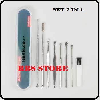 RRS STORE Sumifun Set Pembersih Telinga Korek Kuping Ear Spoon Tool 10 PCS -BA40 Biutte.co Set Pembersih Telinga Korek Kuping Ear Spoon Tool 8PCS BA36 CWE Set Pembersih Telinga Korek Kuping 6 PCS - CW35