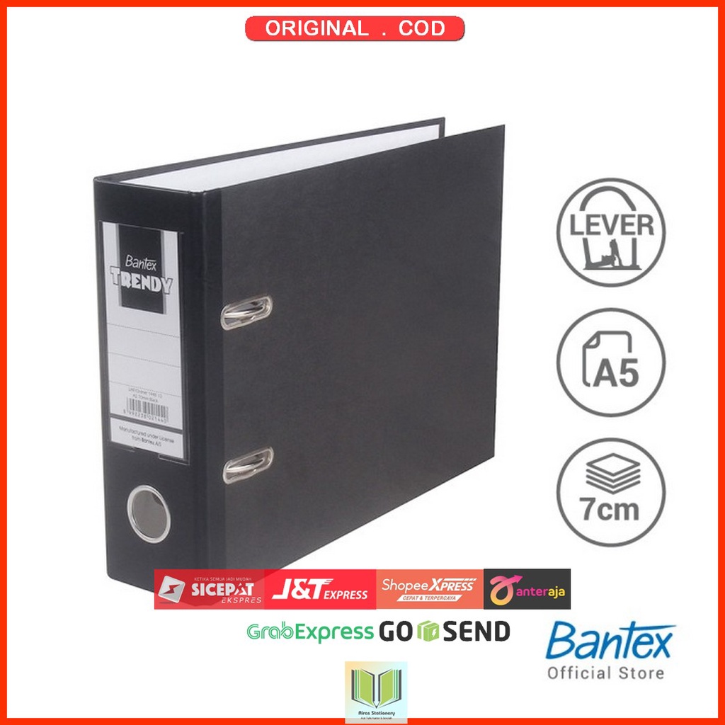 

Bantex Trendy 1448-10 LAF A5 7cm Black
