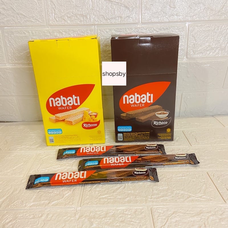 

NABATI WAFER RICHEESE TERMURAH (1Box/20pcs)