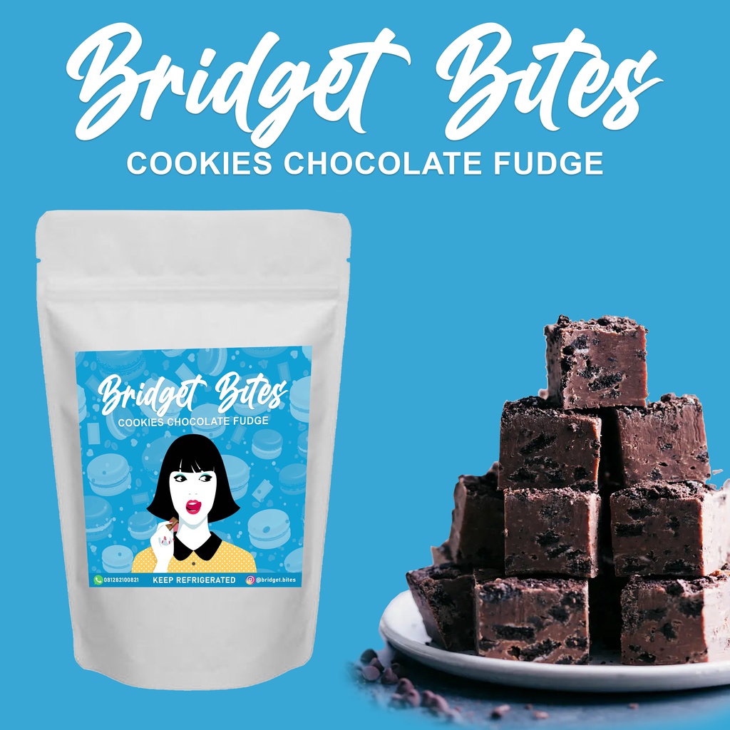 

Cookies Chocolate Fudge by Bridget Bites 150 gr