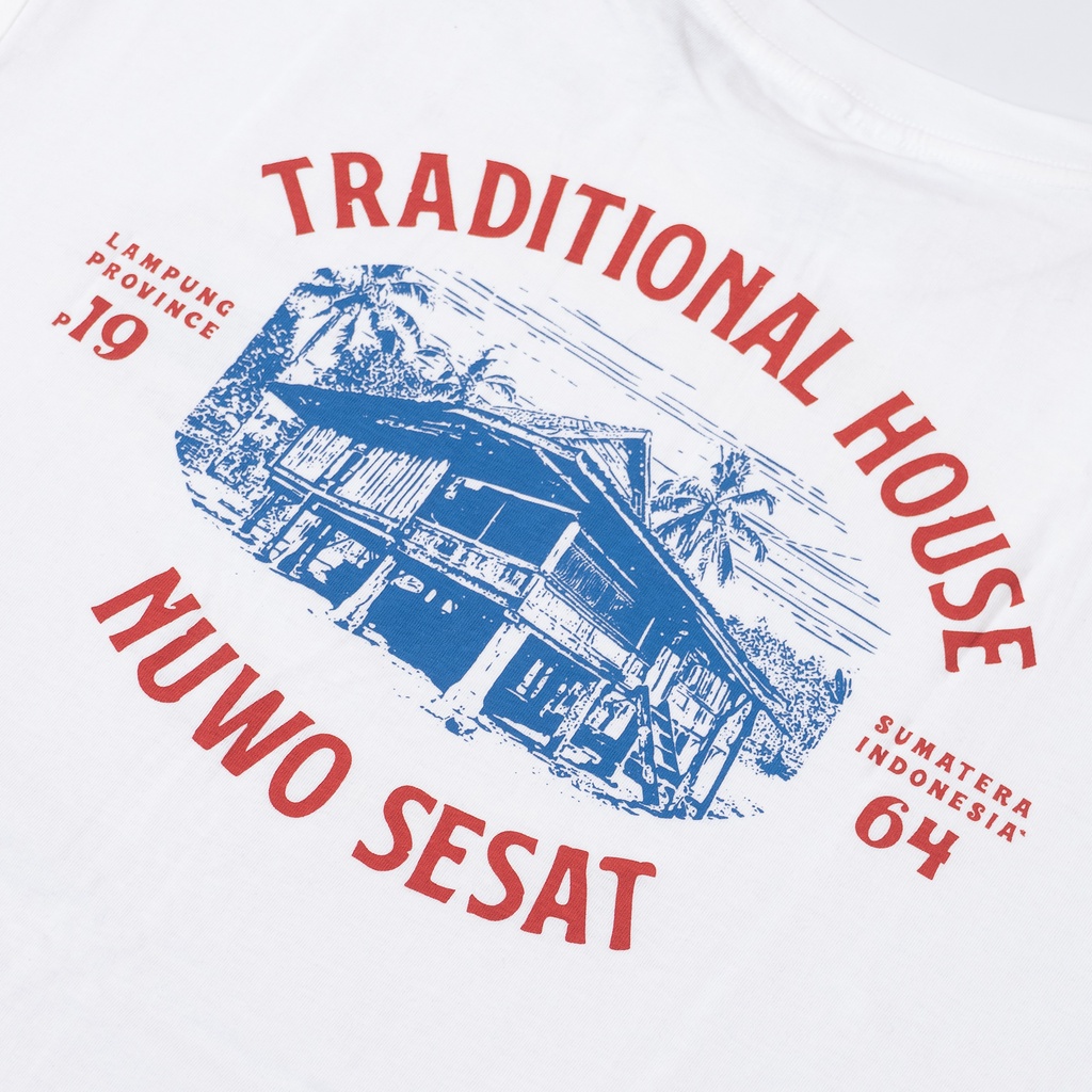 Kaway T-shirt Kaos VINTAGE NUWO WHITE