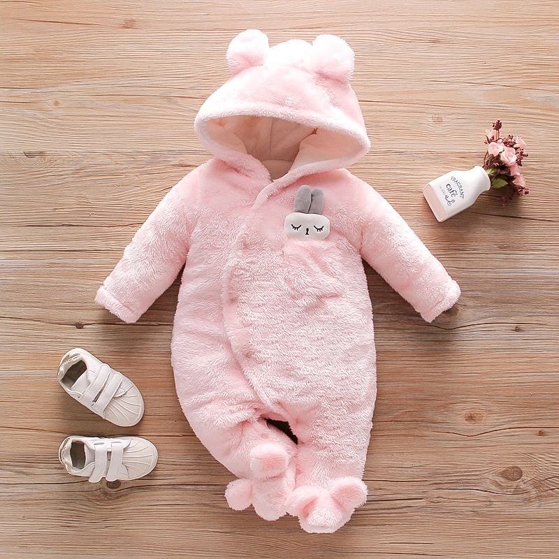 Romper Bayi Bulu Halus/ Sleepsuit Bayi Bunny/ Sleepsuit Anak LYME/ Romper 3