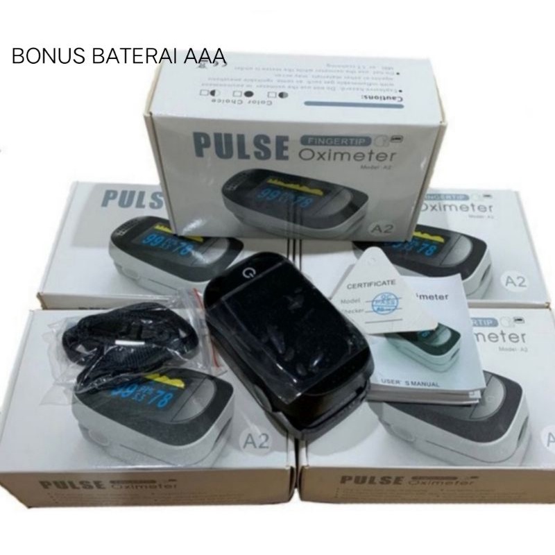 OXIMETER FINGERTIP A2 OXYMETER PULSE ALAT PENGUKUR OKSIGEN DARAH DARAH A2 LK87 LK88 OXYMETER PULSE